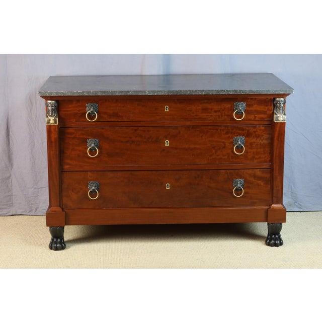 Antique Empire Chest of Drawers, 1800s For Sale - Image 13 of 13
