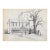 1930s Norman Kent Village Drawing For Sale