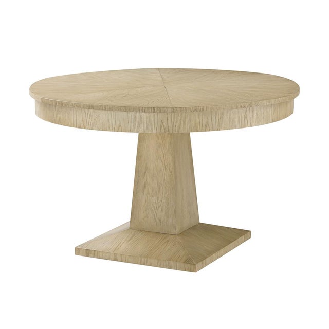 Modern Oak Dining Table For Sale - Image 4 of 8