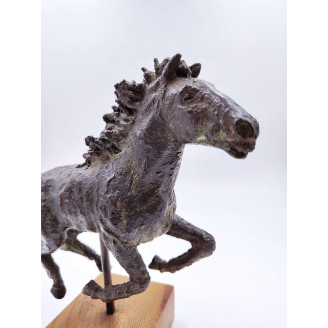 Bronze Running Horse by Piero Augusto Donati, Italy, 1980s-1990s For Sale - Image 4 of 12