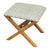 Serena & Lily Balboa Rattan X-Base Stool For Sale