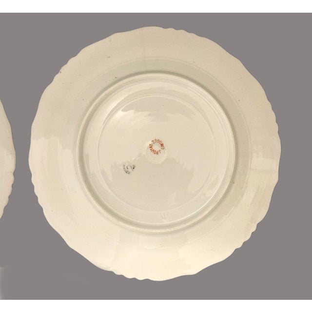 Antique Haviland Limoges Luncheon Plates - Schleiger Patterns - Set of 6 For Sale - Image 10 of 12