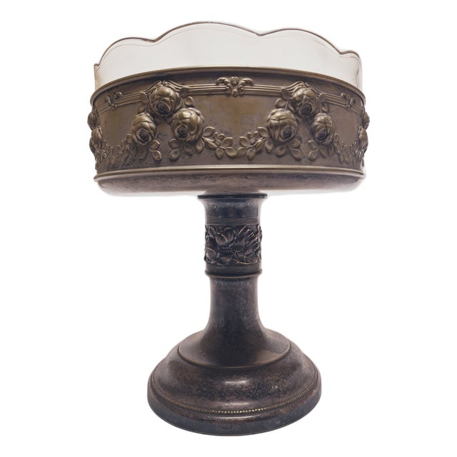Art Deco Bowl on Stand, Germany, 1930s For Sale