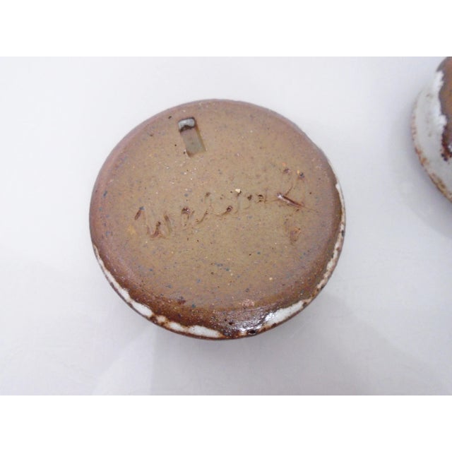 Danish Studio Ceramic Bowls by Jim & Henny Waldorff for Svaneke, 1960s, Set of 9 For Sale - Image 11 of 13