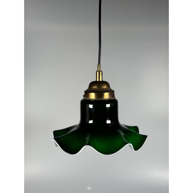 Metal Space Age Ceiling Lamp in Glass from Peill & Putzler, Germany, 1960s For Sale - Image 7 of 15