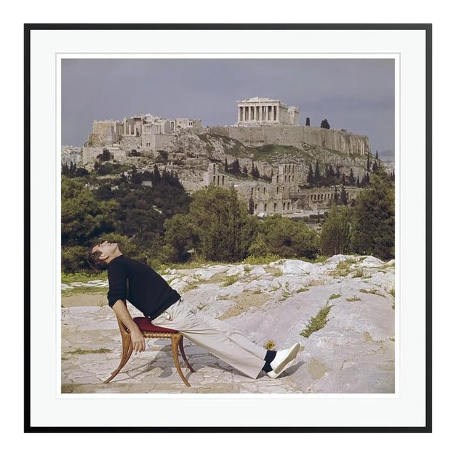 Civilised Snooze 1961 by Slim Aarons Framed C-Print For Sale