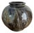 Vintage Iridescent Stoneware Vase For Sale