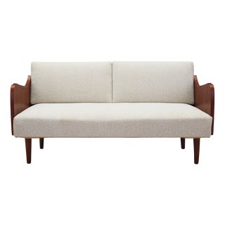 Vintage Danish Beige Sofa, 1970s For Sale
