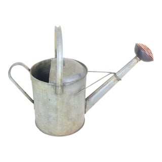 An English Early 20th Century Iron Watering Can For Sale