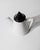 Vintage Postmodern Triangular Black and White Ceramic Coffee or Tea Pot, 1980s For Sale - Image 4 of 11