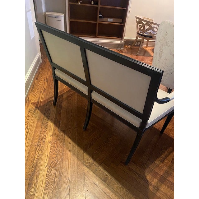 Baker Furniture Company Baker Milling Road Windom Settee For Sale - Image 4 of 8