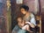 1920s Oil on Canvas, Mother and Child, Signed A. Ripa, Italy, 19th/20th C. For Sale - Image 5 of 10