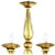 Contemporary Murano glass chandelier in decò style , extremely modern and luxurious. Amber Murano glass traditional...