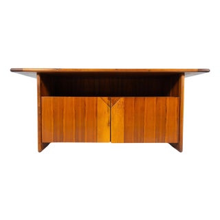 Mid-Century Modern Wooden Sideboard, 1960s For Sale