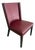 Early 21st Century Set of 10 Joseph Jeup Modern Burgundy Leather Dining ChairsR For Sale - Image 5 of 10