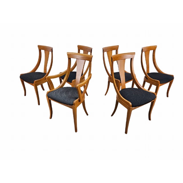 Vintage Gondola Chairs by Pietro Costantini, 1980s, Set of 6 For Sale - Image 16 of 16