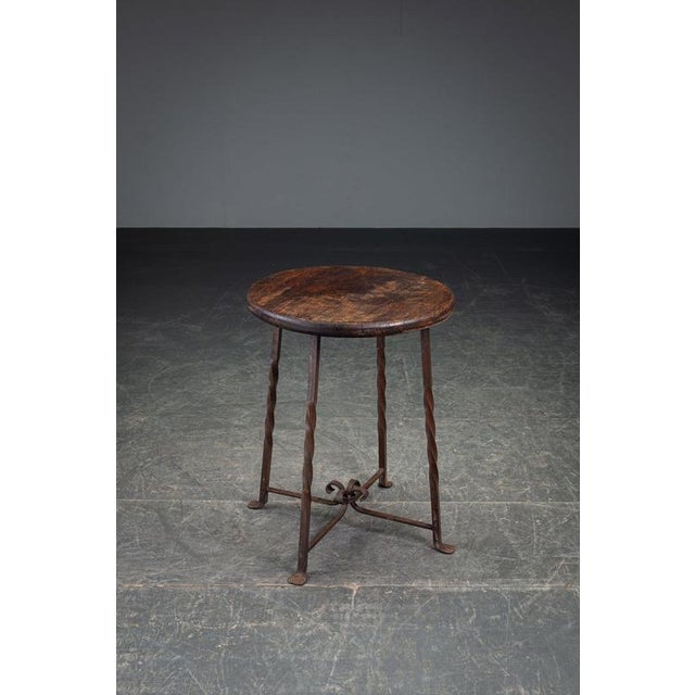 French Side Table, 1940s For Sale - Image 11 of 12