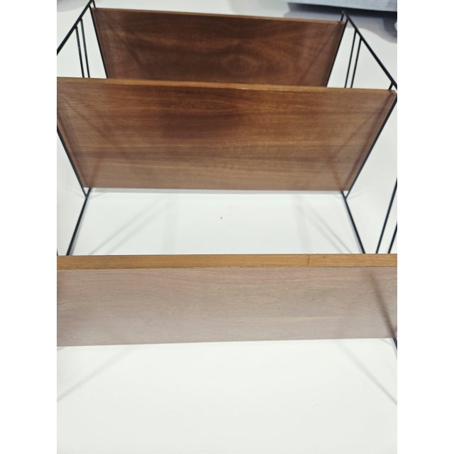 Mid-Century Modern Wall Shelf by Kajsa & Nils Nisse Strinning, 1960s For Sale - Image 11 of 14