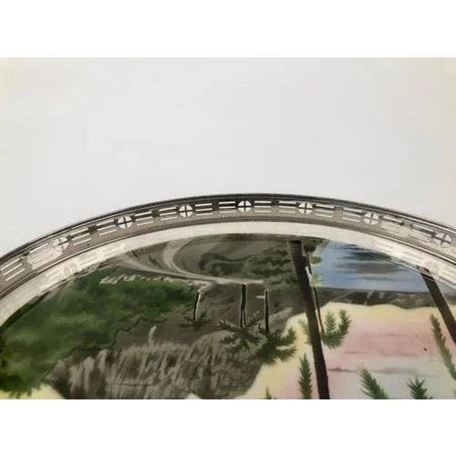 Jugenstil Ceramic Tray, 1909 For Sale - Image 4 of 6