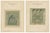 Paper Alexandre M. Raymond, Islamic Architectural Ornament Prints, Konya Mosque Inscriptions, 1924, Chromolithographs, Set of 2 For Sale - Image 7 of 9