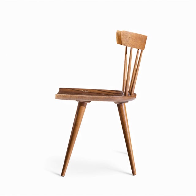 Planner Group Paul McCobb for Planner Group Mid Century Tobacco Desk Dining Chair For Sale - Image 4 of 9