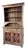 Antique Folk Art Polychrome Grocery Store Cabinet from Savoy, 1940s For Sale