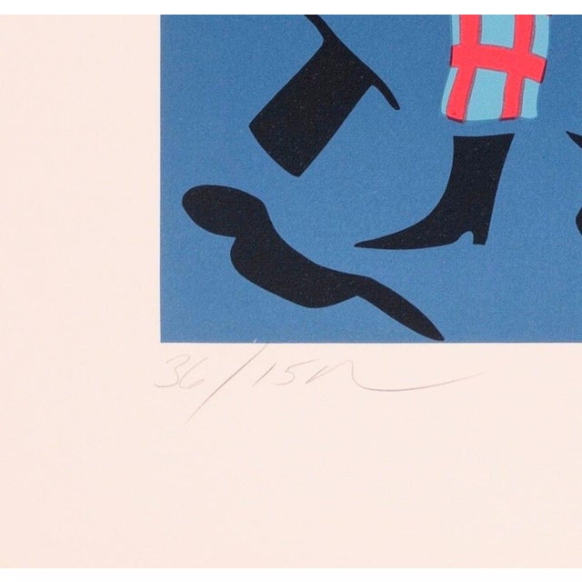 Robert Indiana, Composition, Signed Screen Print in Colors, 1977 For Sale - Image 3 of 5