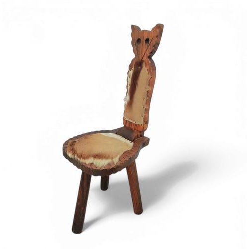 Brutalist Tripod Chairs, 1960s, Set of 2 For Sale - Image 9 of 15