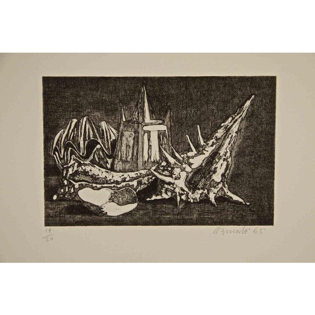 Hand signed and numbered. Edition of 20 prints. Reference: Catalogue Battisti n.19. Armando Buratti (Rome, 1924), is an...