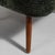 1940s Mid-Century Modern Black Wood Pair of Club Chairs For Sale - Image 11 of 12