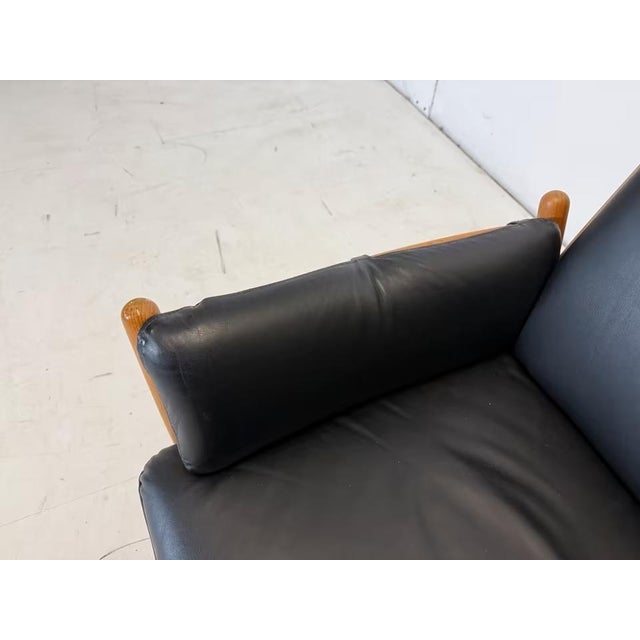 Chair by Illum Wikkelsø for CFC Silkeborg For Sale - Image 6 of 9