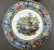 Antique Set 6 French Faience Polychrome Creile Creamware Transferware Plates, Mid 19th Century For Sale - Image 4 of 11