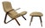 1960s Attributed to Eero Saarinen Grasshopper Chair and Ottoman for Knoll For Sale