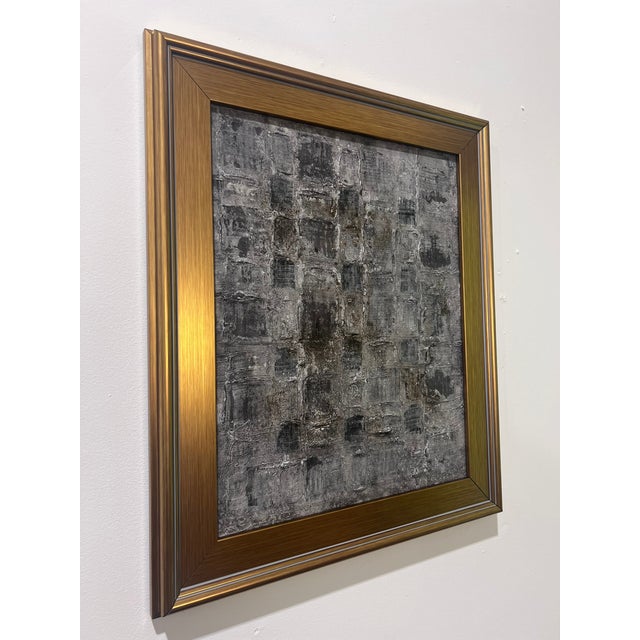 Mid-Century Modern Alignment - Original Abstract Painting by J. Kent Martin For Sale - Image 3 of 9