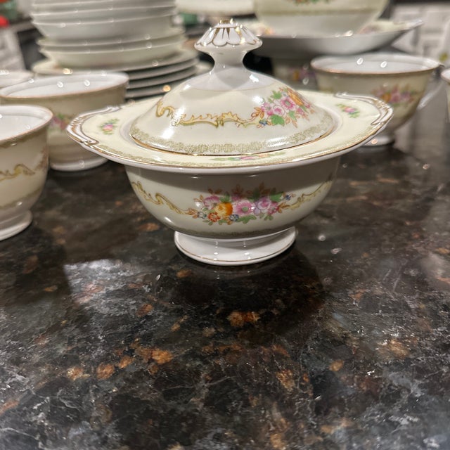 Vintage Noritake Rochelle Swampy Dinnerware Rochelle Swampy For Sale - Image 12 of 12