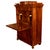 Antique Austrian Flame Mahogany Inlaid Rosewood Biedermeier Secretary Chest 1820 For Sale - Image 16 of 17