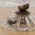 1940s Petite Italian Murano Clear Frosted Glass Lamp For Sale - Image 11 of 16