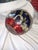 Red Antique Patriotic Red White and Blue Glass Door Stop For Sale - Image 8 of 12