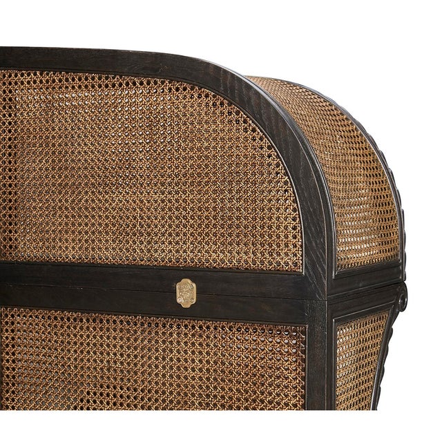 French Caned King Bed For Sale - Image 11 of 12