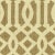 Hollywood Regency Schumacher Imperial Trellis Fabric in Natural/Coffee For Sale - Image 3 of 3