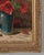 Red Mid-Century Floral Still Life With Poppies Painting For Sale - Image 8 of 11