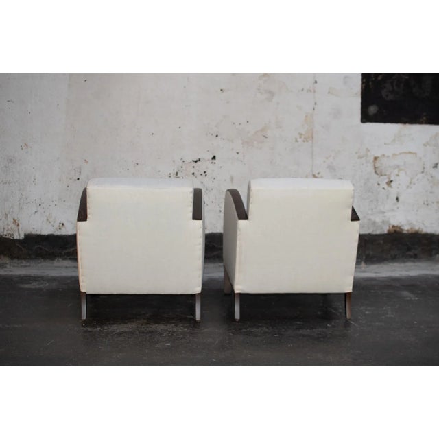 Pair of Swedish Kalle Anka Arm Chairs - Com Ready For Sale - Image 4 of 6