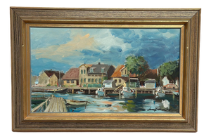 Arvid Karlsson, Helsingborg, 1975, Oil on Canvas