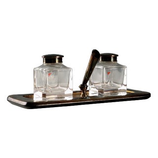 Vintage Inkwell in 925 Silver, 1970s For Sale