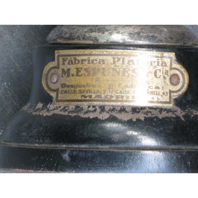 Early 20th Century Trophy in Solid Sterling Silver. Reads "Premio Cabrero, Madrid 1933" Antique For Sale - Image 5 of 13