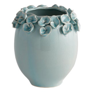 Petite Fleur Vase Short For Sale