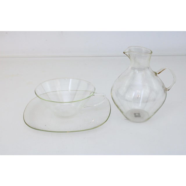 Tea Service by Heinrich Töpferhardt for Jenaer Glas, 1955, Set of 13 For Sale - Image 4 of 6
