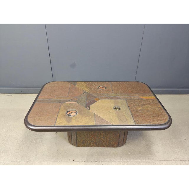 Coffee Table in the style of Paul Kingma, 1980s For Sale - Image 11 of 13