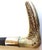 1900 - 1909 Antique Stag Horn Handle American Walking Stick Circa 1900 For Sale - Image 5 of 7