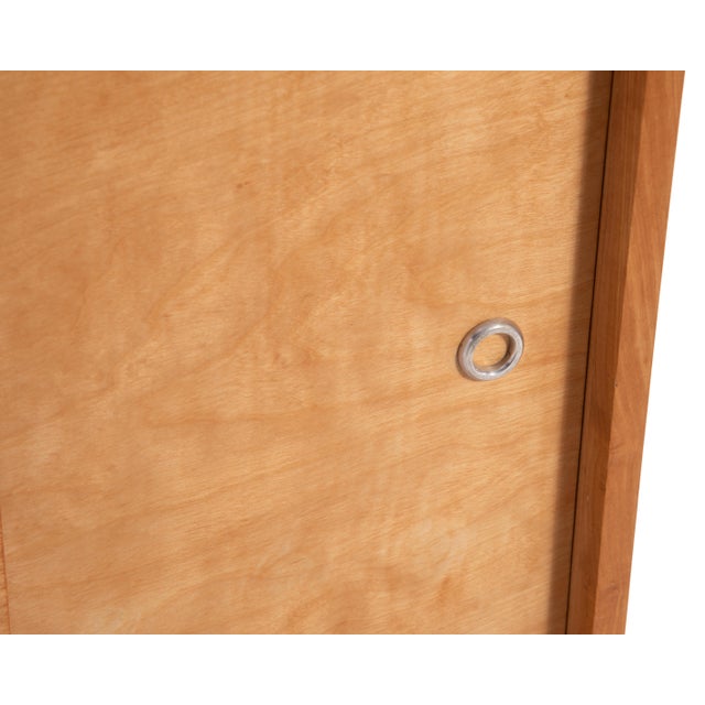 Paul McCobb Planner Group Modular Two Piece 1512 Record Cabinet 1540 Low Table For Sale - Image 13 of 18